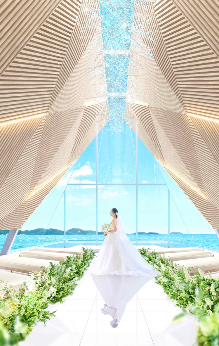 沖縄No.1の最新チャペル！ついに誕生！ザ・サーフビーチライドテラスグランドオープン