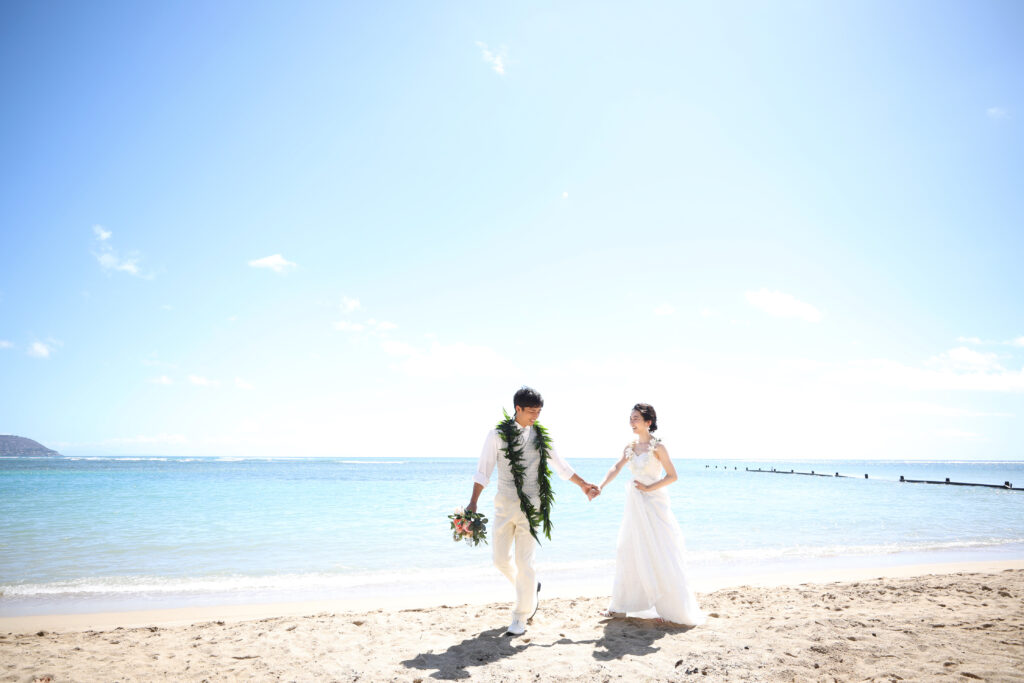 【ハワイ/ウェディングフォト】選べる２ロケーションプランのサムネイル