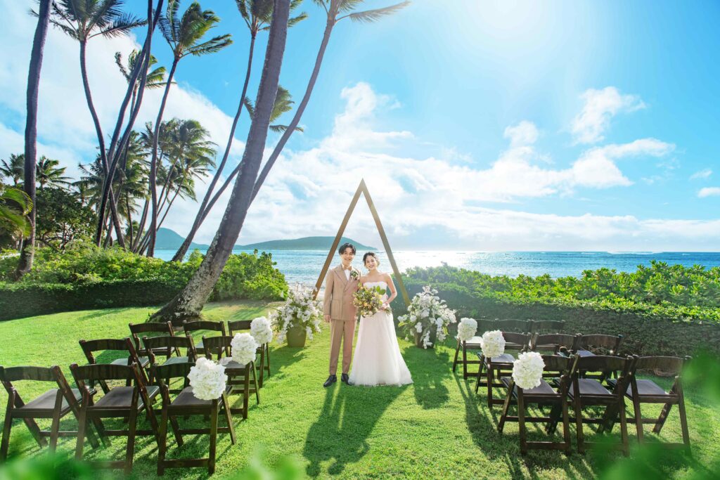 ＼【限定5組】モニターキャンペーン／<br>ハワイ ＜キャルバリーガーデンウェディング＞のサムネイル