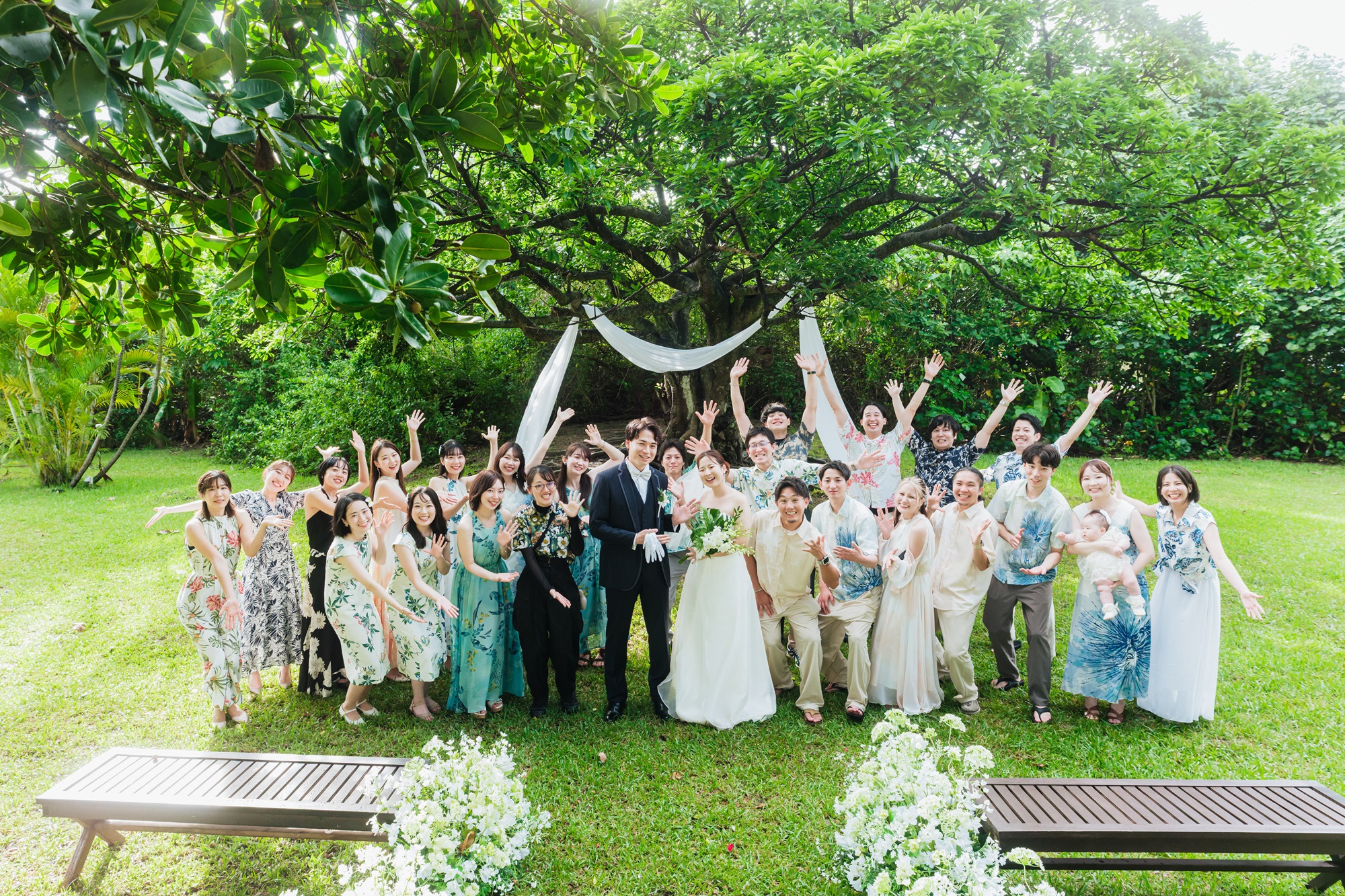 【Mr.A様& Ms.S様】<br>大切な友人との挙式・パーティ<br>のサムネイル