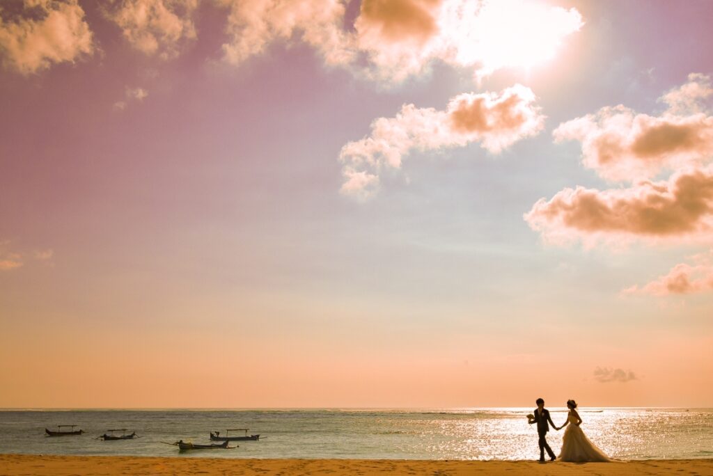 【バリ】ベーシックプラン80サンセットビーチ撮影のサムネイル